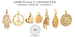 18K Gold 7 Spiritually Connected Amulet Necklace Set