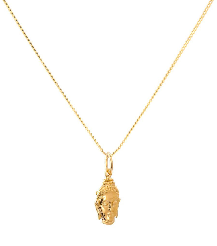 18K Gold 7 Spiritually Connected Amulet Necklace Set