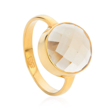 18K Gold 7 Chakra Gemstone Ring Gift Set